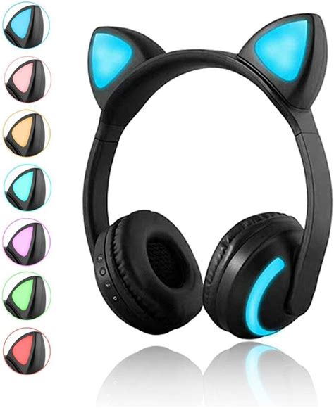 cat headphones amazon|cat ear attachment for headphones.